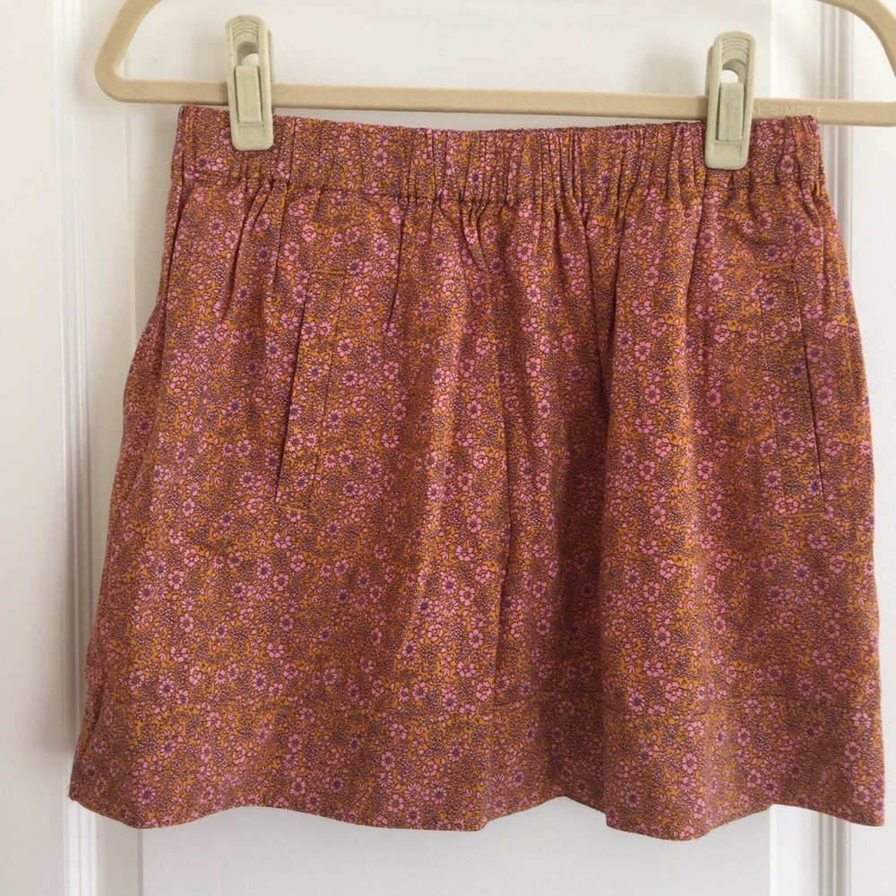 J Crew Skirt in Prettiest Floral Print